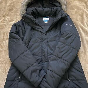 Columbia Women's Black Puffer Ski Jacket